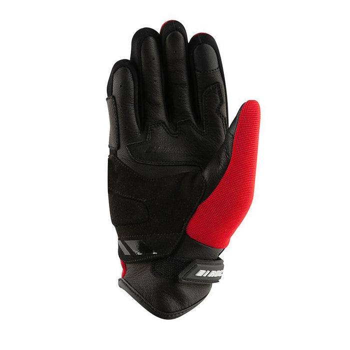 Joe Rocket Women's Aurora Textile Gloves/Hard Knuckles in Red/Black
