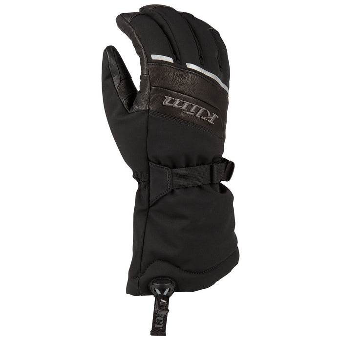 Klim Blaze Gauntlet Glove in Black - Asphalt