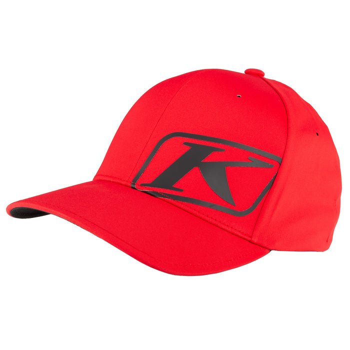 Klim Rider Hat Delta in Fiery Red - Black
