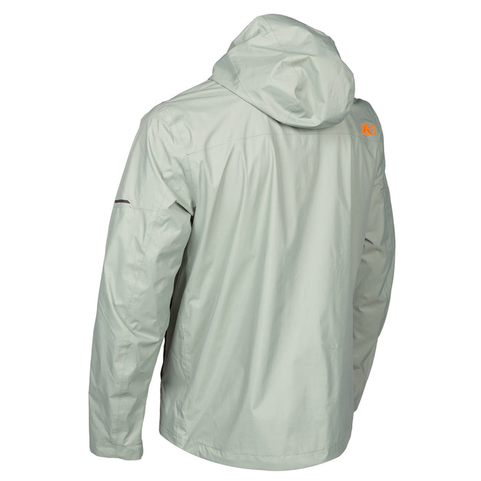 Klim Stash Jacket in Slate Gray - Strike Orange