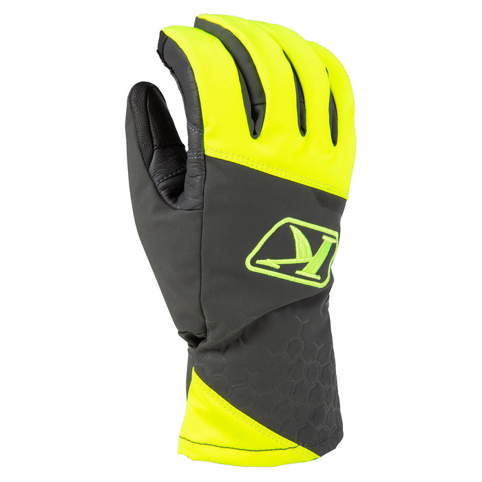 Klim Powerxross Glove in Asphalt - Hi-Vis