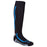 KLIM Aggressor Sock 1.0 in Black - Electric Blue Lemonade