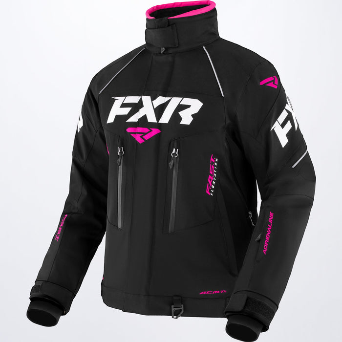 FXR Adrenaline Women's Jacket in Black/Fuchsia