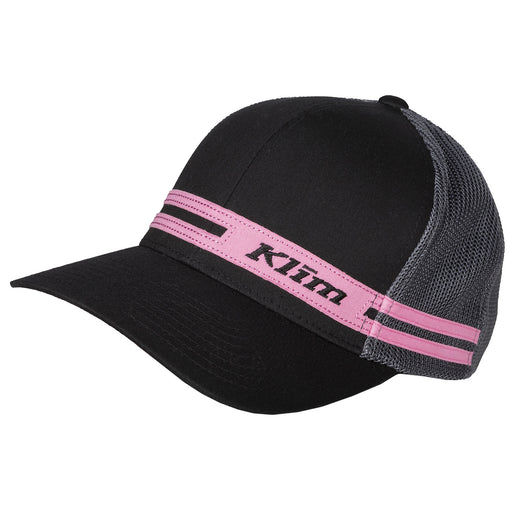 Klim Women's Vista Hat in Black - Knockout Pink