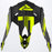 FXR Blade Race Div Helmet Peak in Black/HiVis