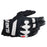 Alpinestars Halo Leather Gloves in Black/White