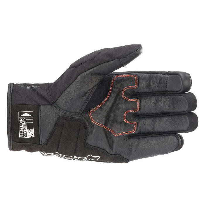 Alpinestars SMX Z Drystar Gloves in Black/White/Fluo Red
