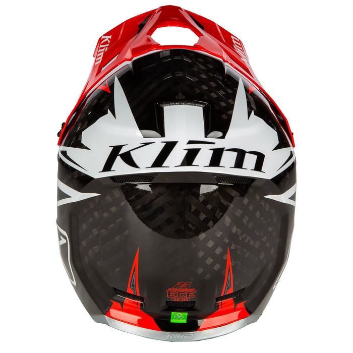 Klim F3 Carbon Pro Striker Off-road Helmet ECE in Redrock