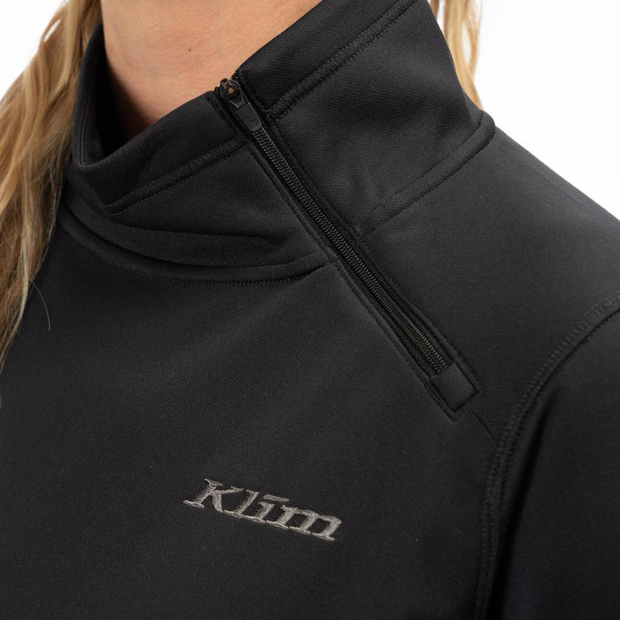 Klim Solitude Asym Women's Pullover in Black