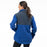 KLIM High Pile Mountain Women's Fleece Jacket in Mazarine Blue - Dress Blues