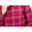 Klim Kinsey Midweight Women's Flannel Shirt in Raspberry Radiance - Golden Brown