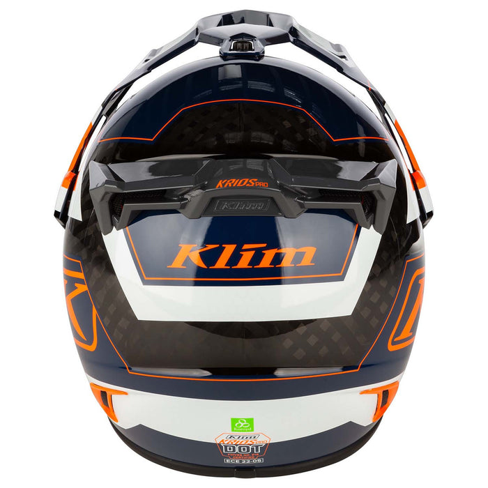 Klim Krios Pro Rally Helmet in Striking Orange 2021
