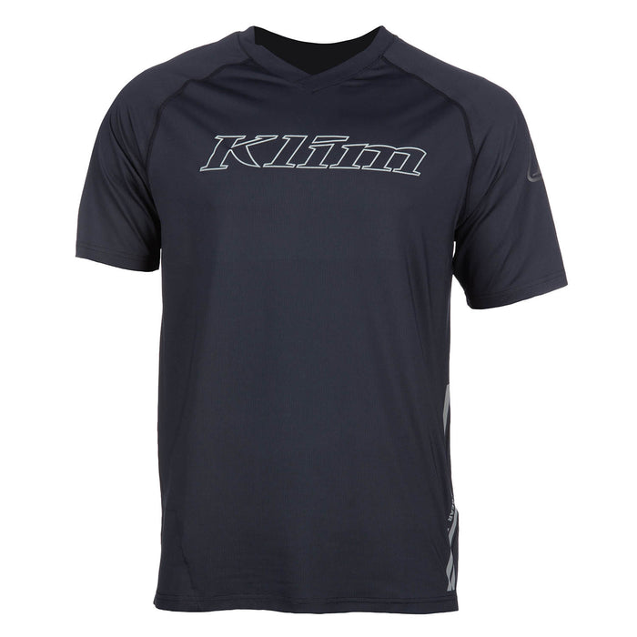 KLIM Revolution Short Sleeve Jerseys in Stealth Black
