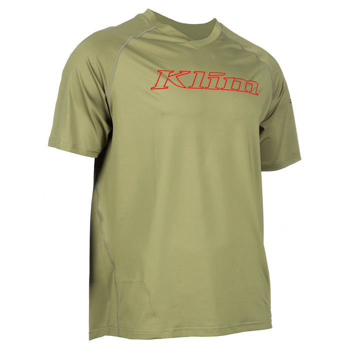 KLIM Revolution Short Sleeve Jerseys in Winter Moss