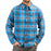 KLIM Table Rock Midweight Flannel Shirt in Imperial Blue - Monument