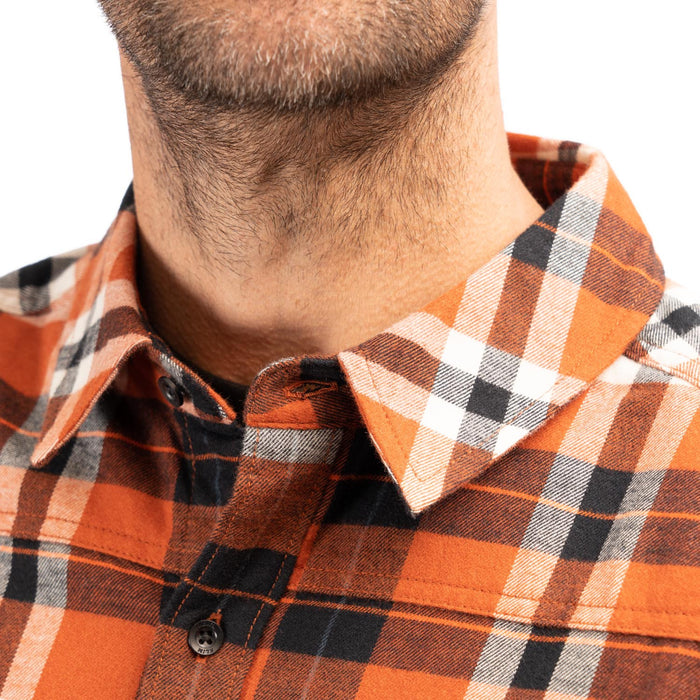 KLIM Table Rock Midweight Flannel Shirt in Picante - Moonstruck