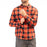 KLIM Cottonwood Midweight Flannel Shirt in Chili Pepper - Black