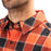 KLIM Cottonwood Midweight Flannel Shirt in Chili Pepper - Black