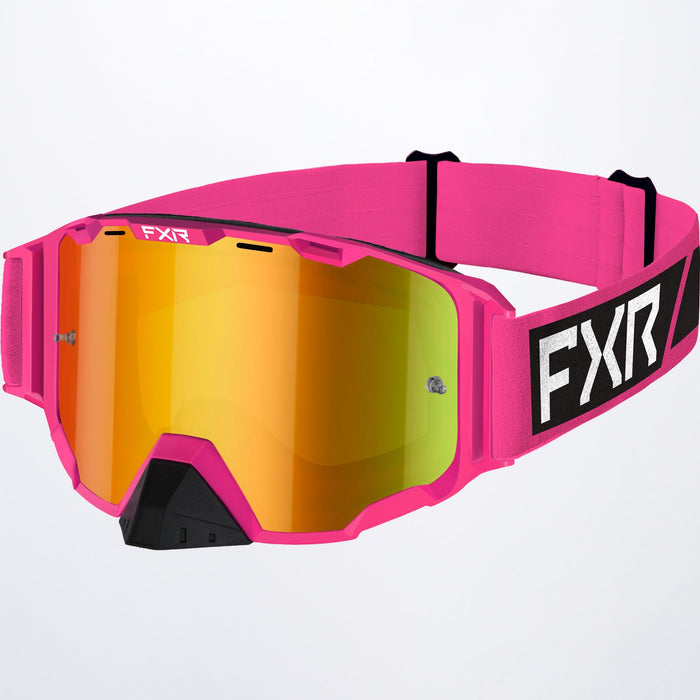 FXR Maverick MX Goggle in E-pink