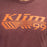 Klim Foundation Tri-blend Tee in Maroon Frost - Red Orange
