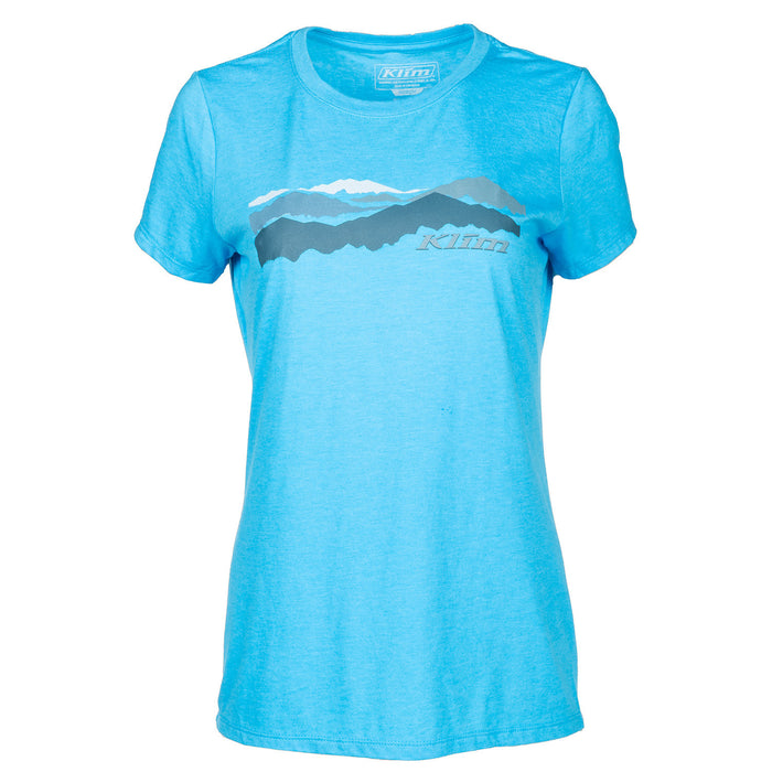 Klim Women's Horizon Shortsleeve T shirt in Torquoise Frost