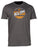 Klim Kinetic Short Sleeve T shirt in Charcoal - Strike Orange