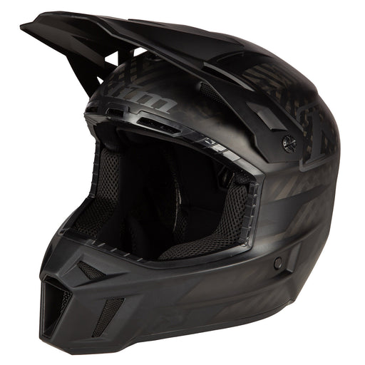 Klim F3 Carbon Off-road Helmet ECE in Carbon Matte Black