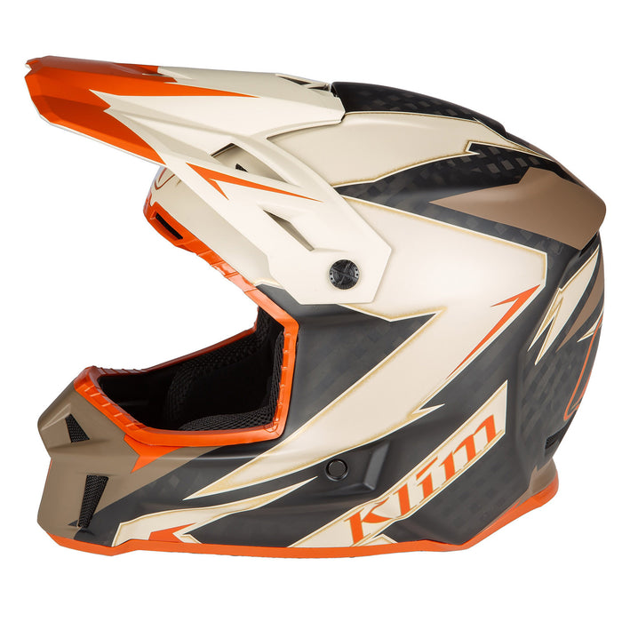 Klim F3 Carbon Off-road Helmet ECE in Lightning Peyote