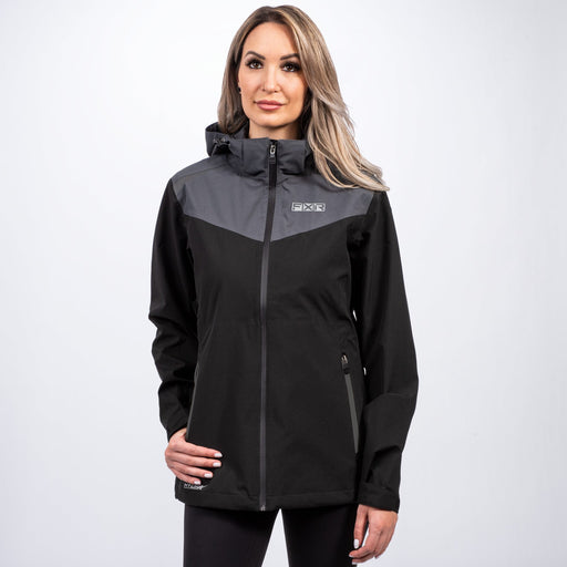 FXR Adventure Tri-Laminate Women's Jacket in Black/Charcoal