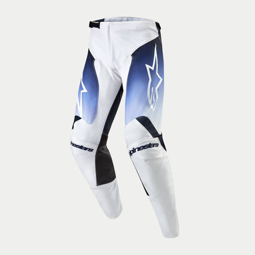 Alpinestars Racer Hoen Pants in White/Dark Navy/Light Blue