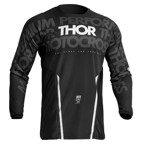 Thor Pulse Mono Jersey in Black/White