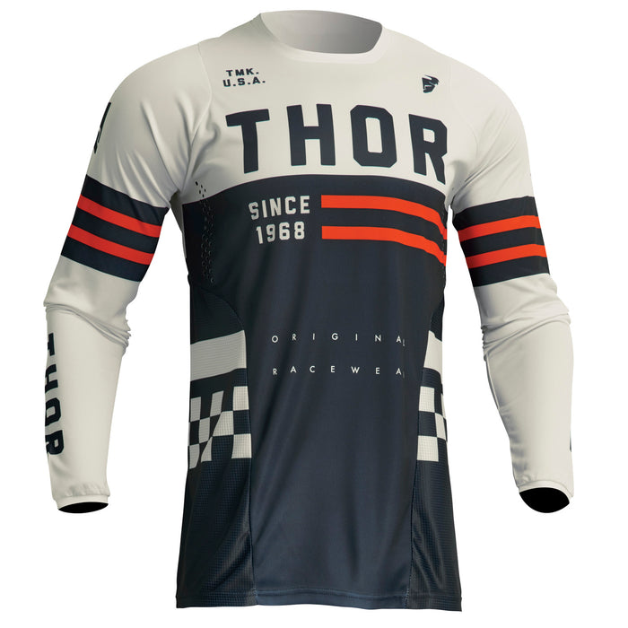 Thor Pulse Combat Jersey in Midnight/Vintage White