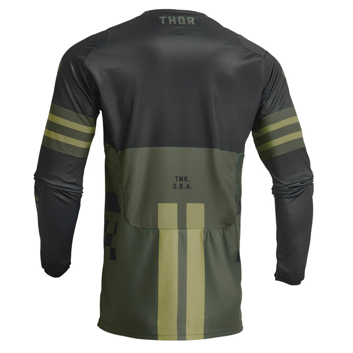 Thor Pulse Combat Jersey in Army Black