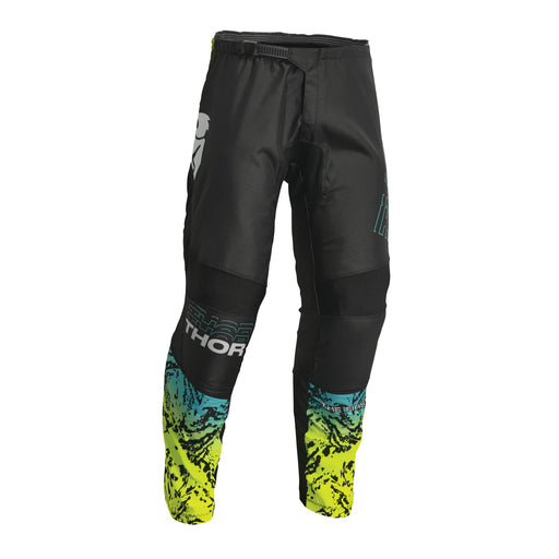 THOR Sector Atlas Youth Pants in Black/Teal