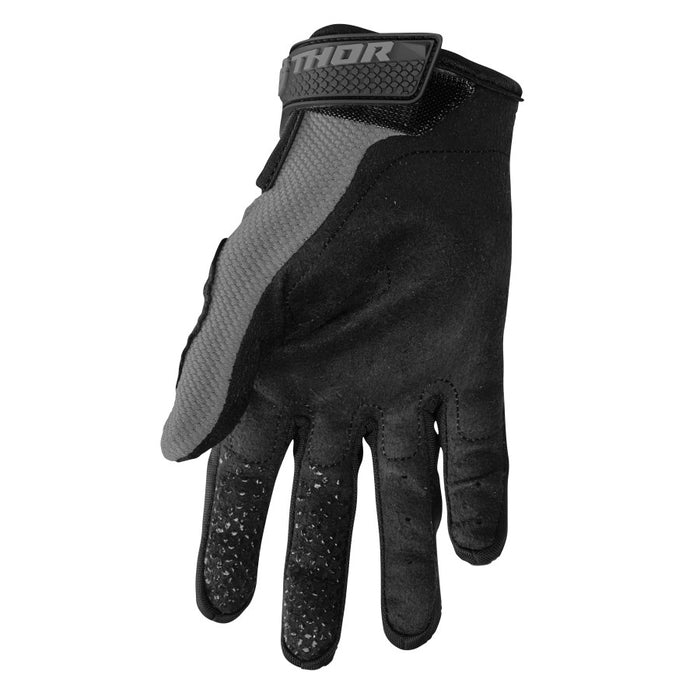 THOR Youth Sector Gloves in Gray/Black