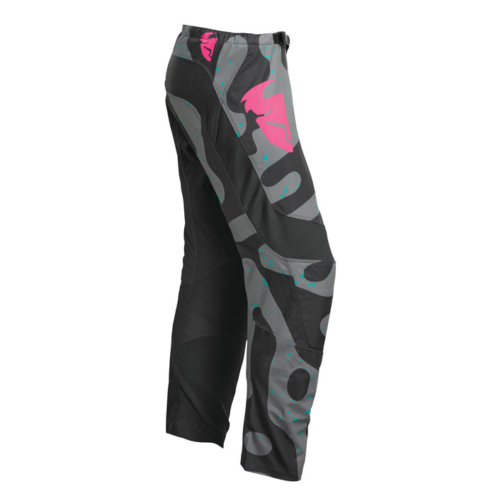 Thor Sector Disguise Women's Pants in Gray/Flo Pink