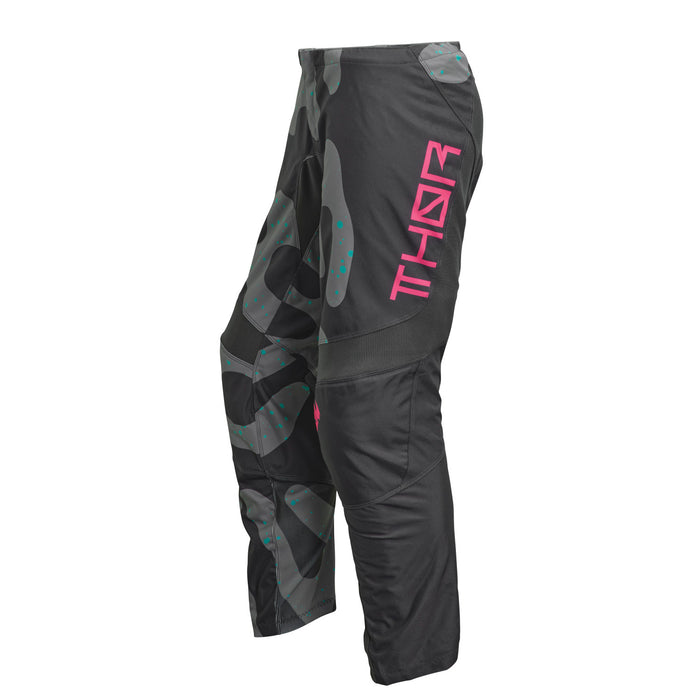 Thor Sector Disguise Women's Pants in Gray/Flo Pink