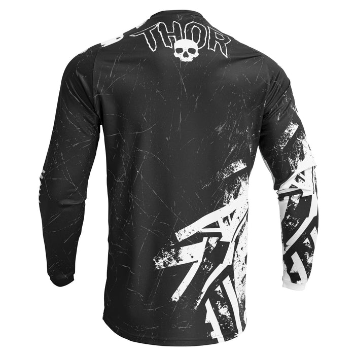 THOR Sector Gnar Youth Jersey in Black/White