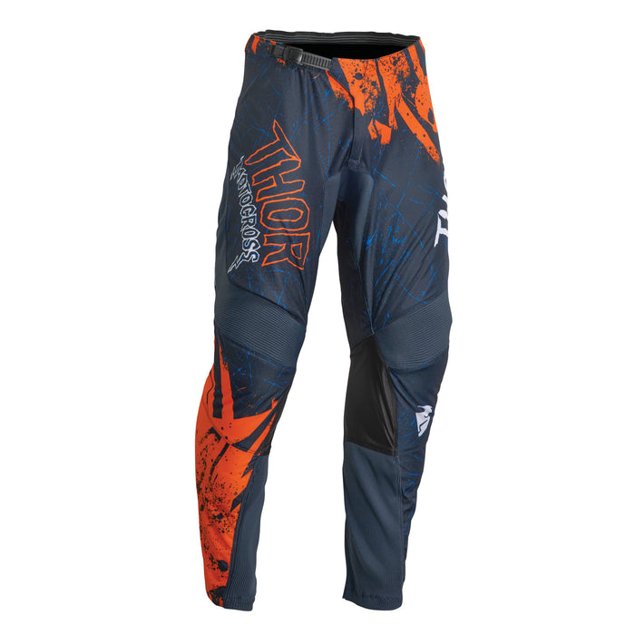 THOR Sector Gnar Youth Pants in Midnight/Orange