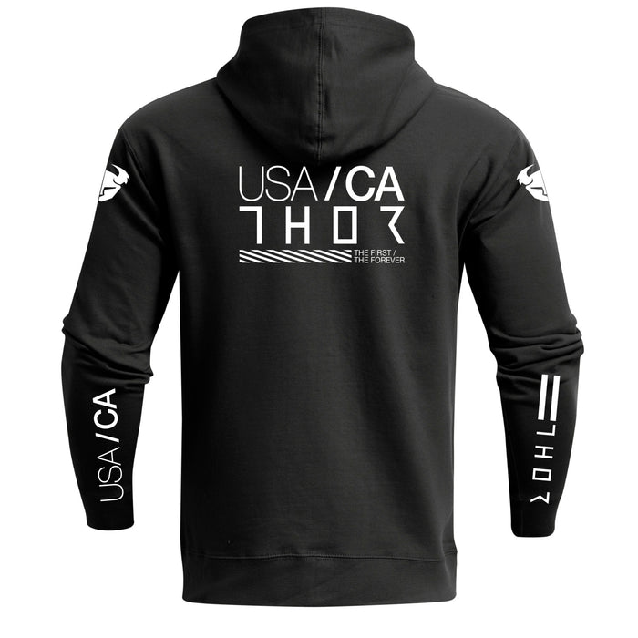 THOR Division Pullover Hoodies in Black