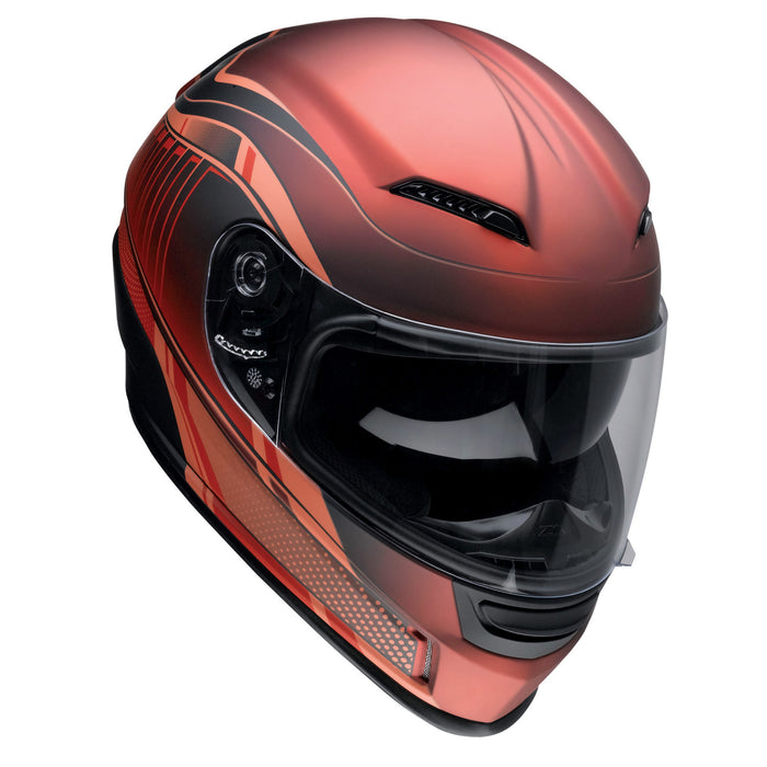 Z1R Jackal Dark Matter Helmet in Red