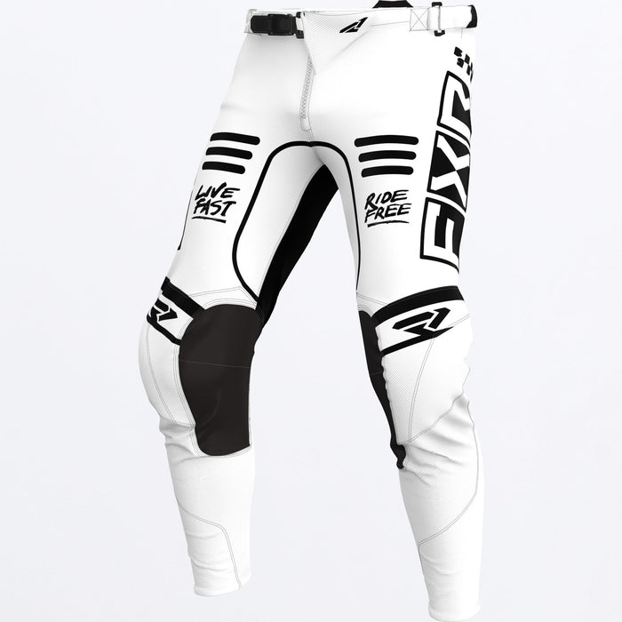 FXR Podium Gladiator MX Pants in White/Black