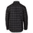 Klim Highland Flannel in Black - Asphalt