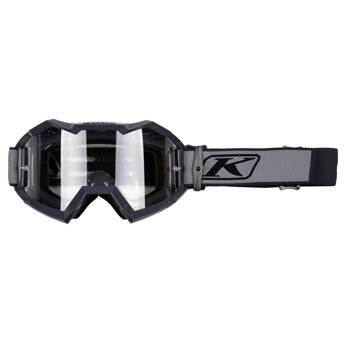Klim Viper Fracture Off-Road Google in Black With Clear Lens
