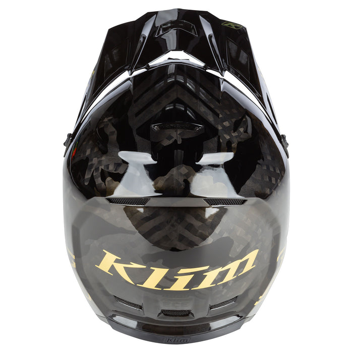 KLIM F3 Carbon Assault Camo Helmet in Gold