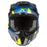 Klim F3 Carbon Raid Helmets - ECE in Electric Blue Lemonade - Hi-vis
