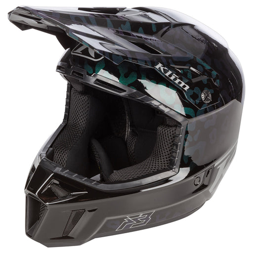 Klim F3 Carbon Helmet - ECE in Chameleon