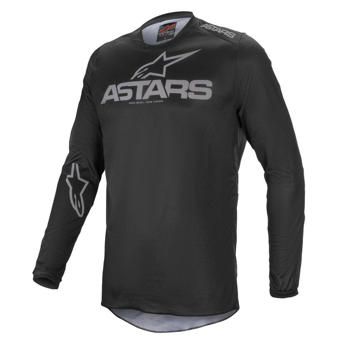 Alpinestars Fluid Graphite Jerseys in Black/Dark Gray