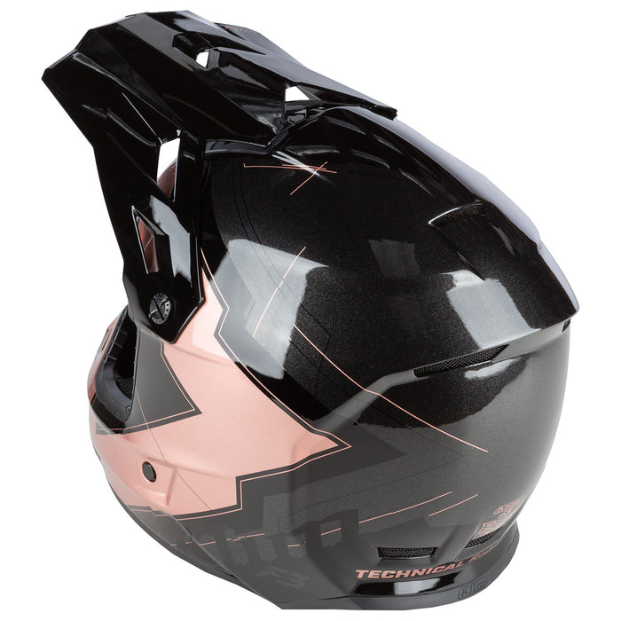 KLIM F3 Verge Helmets - ECE in Rose Gold