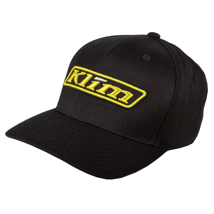 Klim Corp Hat Black - Yellow - 2021